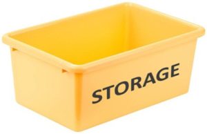 Items to store when de cluttering